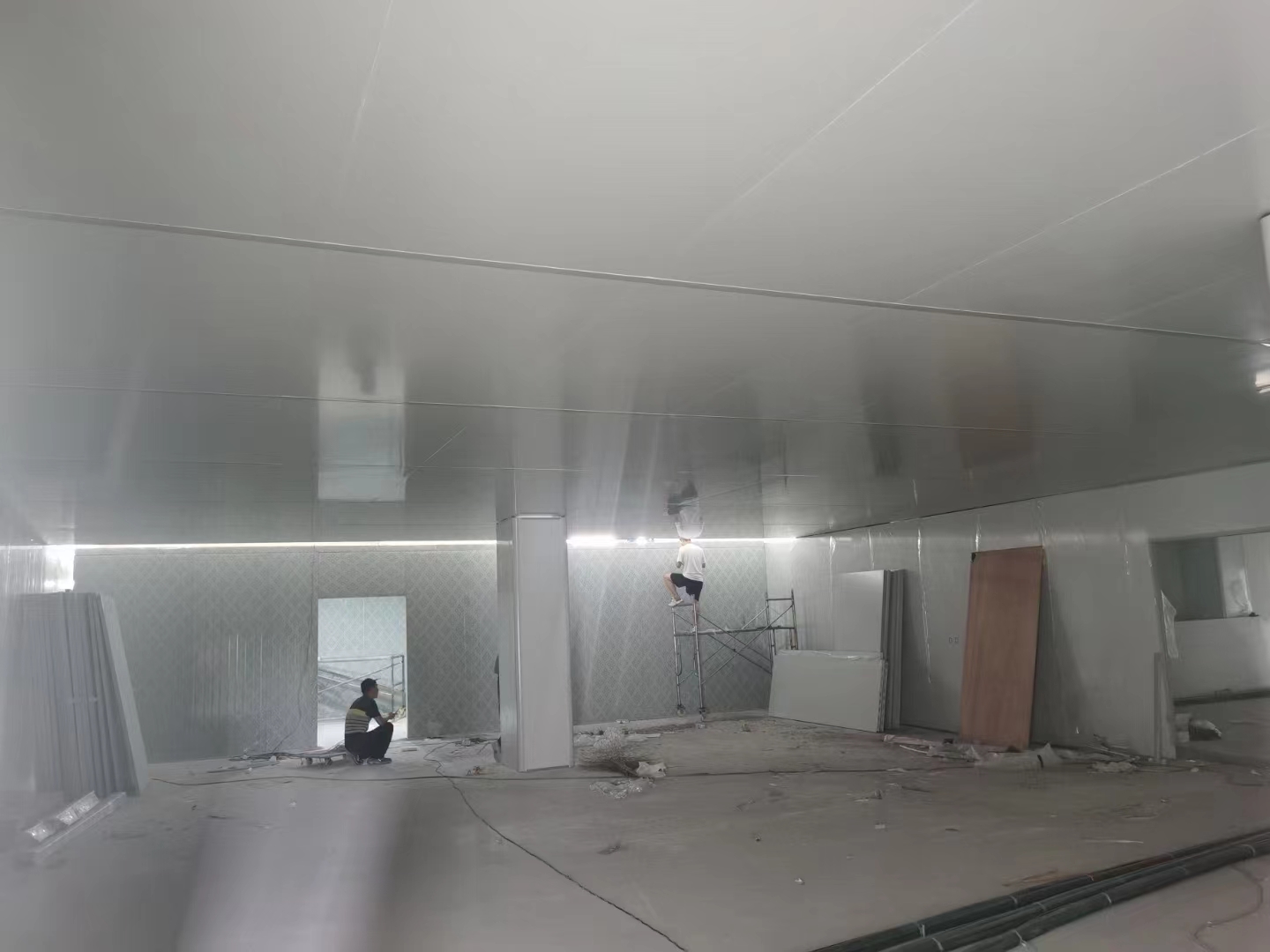 凈化車間裝修施工圖片 凈化車間裝修施工圖片